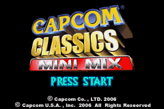 Capcom Classics Mini Mix: Title
